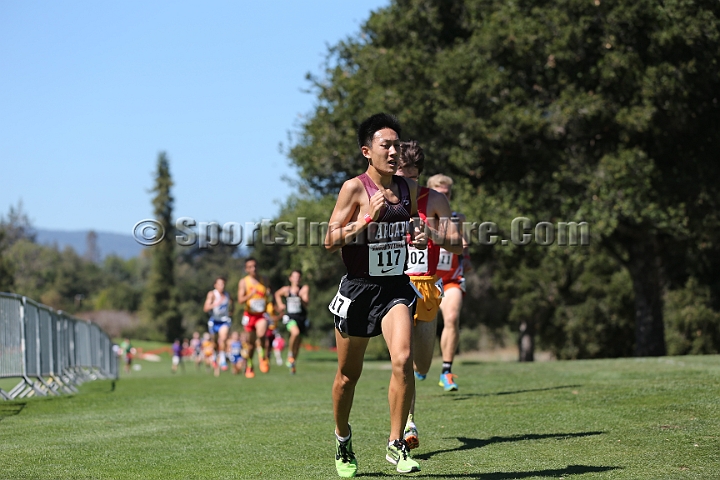 2015SIxcHSSeeded-123.JPG - 2015 Stanford Cross Country Invitational, September 26, Stanford Golf Course, Stanford, California.